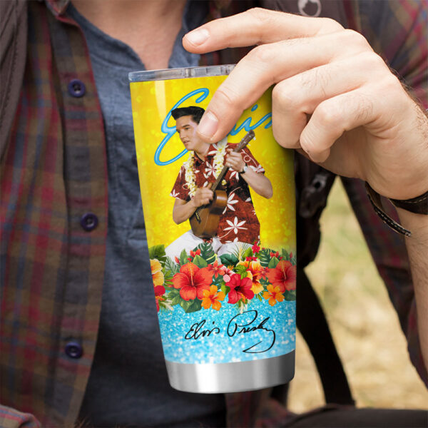 Personalized Elvis Presley Tumbler Cup - VANDH 4375