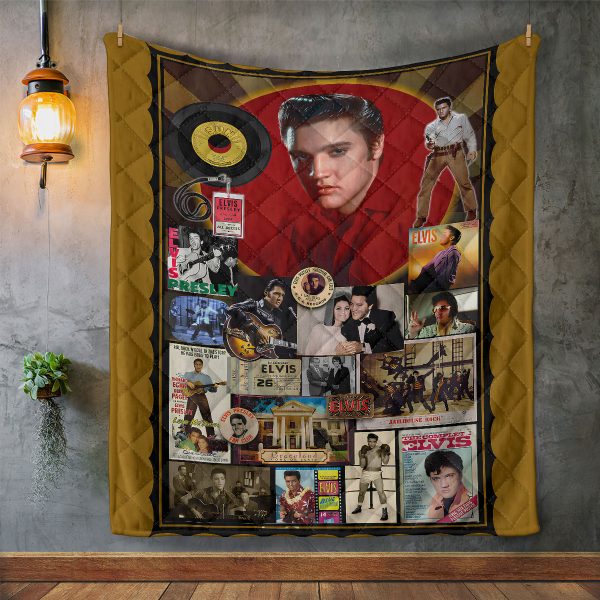Elvis Presley Quilt Blanket - VANDH 4354