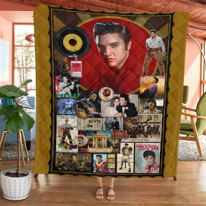 Elvis Presley Quilt Blanket - VANDH 4354