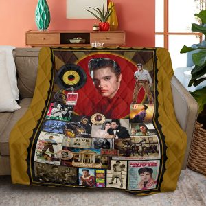 Elvis Presley Quilt Blanket - VANDH 4354