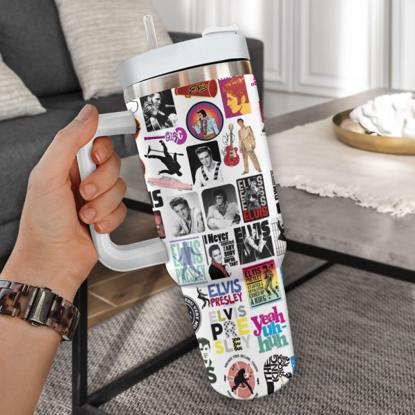 Elvis Presley 40oz Stanley Tumbler - VANDH 4323