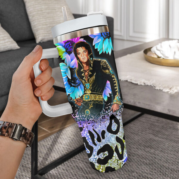Elvis Presley x Crochet 40oz Stanley Tumbler - VANDH 4376