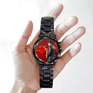 Elvis Presley Black Stainless Steel Watch - TANTN 11390