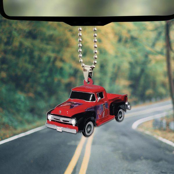 Elvis Presley Custom Shape 2-sided Acrylic Car Ornament – TANTN 11247