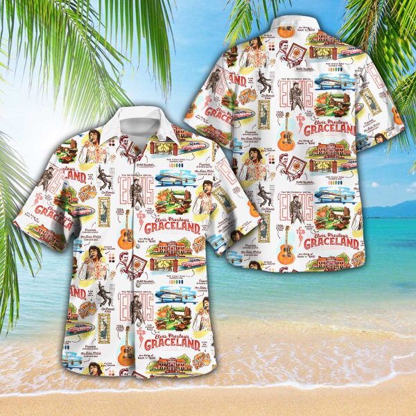 Elvis Presley 3D Hawaiian Shirt - GNE 2893