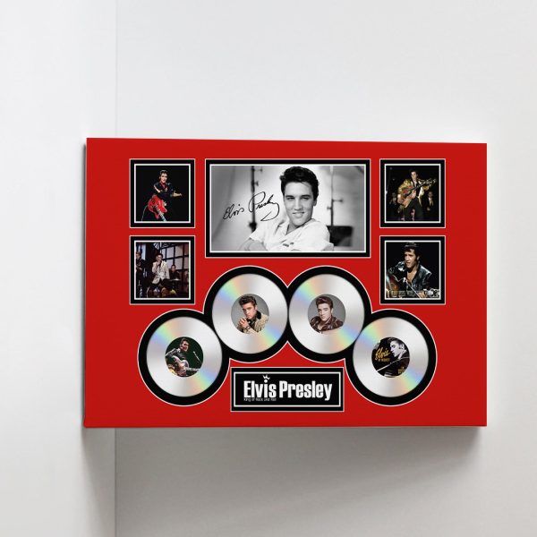 Elvis Presley Rectangle Canvas With Inner Frame - TANTN 11385