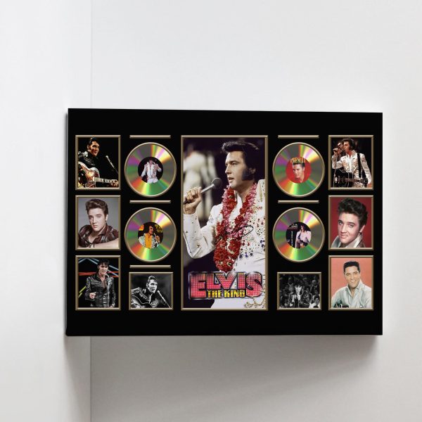 Elvis Presley Rectangle Canvas With Inner Frame - TANTN 11421