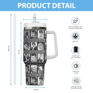 Elvis Presley 40oz Stanley Tumbler - VANDH 4329