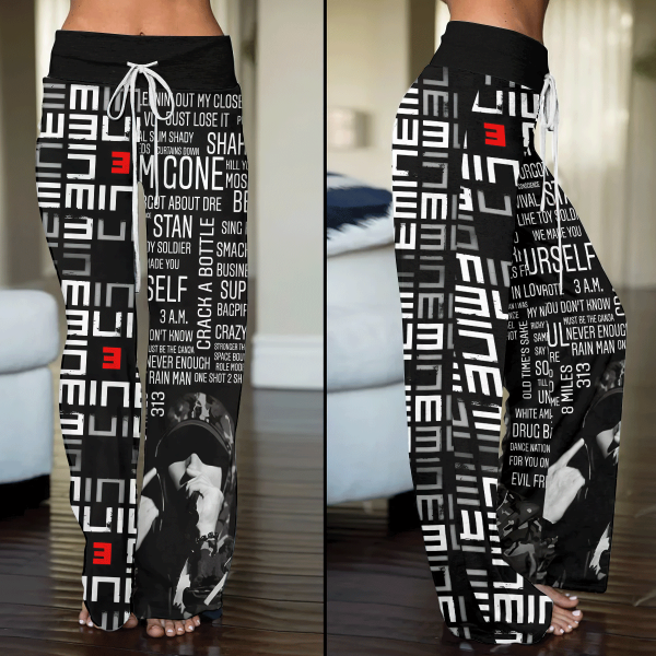 Eminem High-Waisted Straight-Leg Trousers - ANHNV 9342
