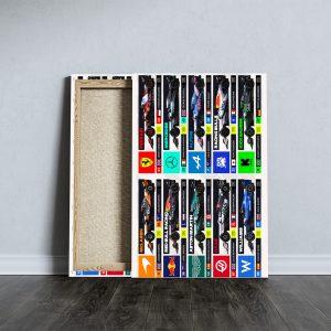 F1 Rectangle Canvas With Inner Frame - TANTN 11475