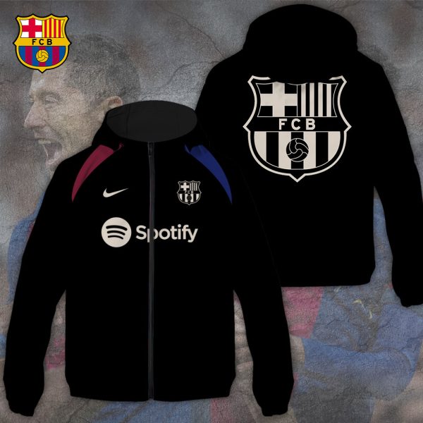 FC Barcelona 3D Windbreaker Jacket - TANTN 11497
