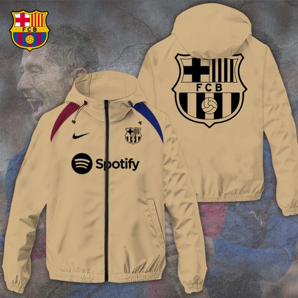 FC Barcelona 3D Windbreaker Jacket - TANTN 11498