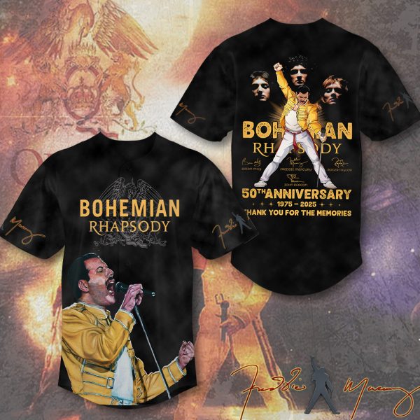 Freddie Mercury Baseball Jersey - MAITM 10258