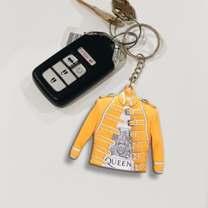 Freddie Mercury Custom Shape 2-sided Keychain - MAITM 10120