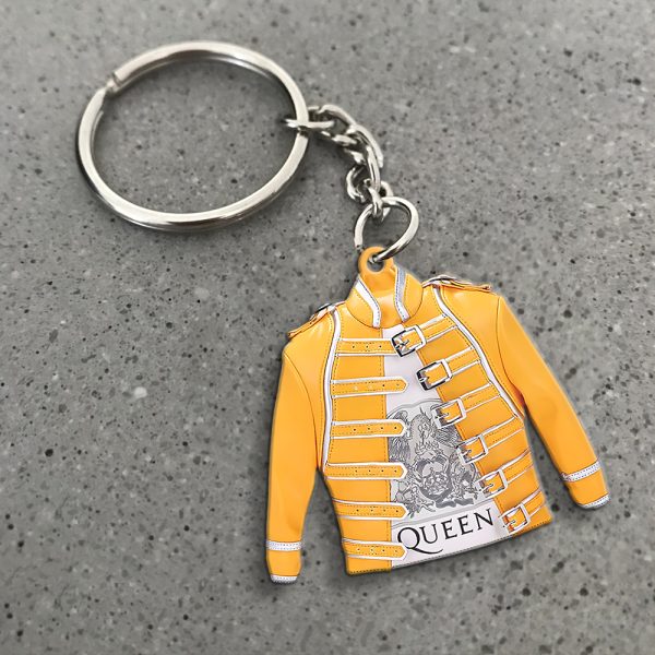 Freddie Mercury Custom Shape 2-sided Keychain - MAITM 10120