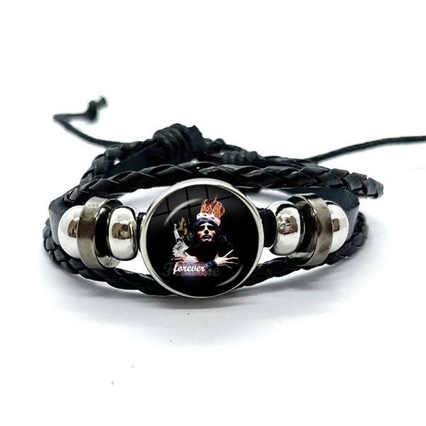 Freddie Mercury Handmade Leather Braided Bracelet - MAITM DROP081