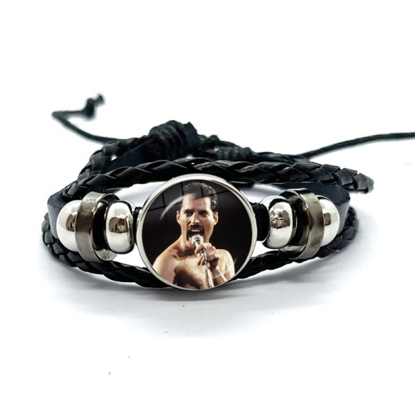 Freddie Mercury Handmade Leather Braided Bracelet - MAITM DROP80