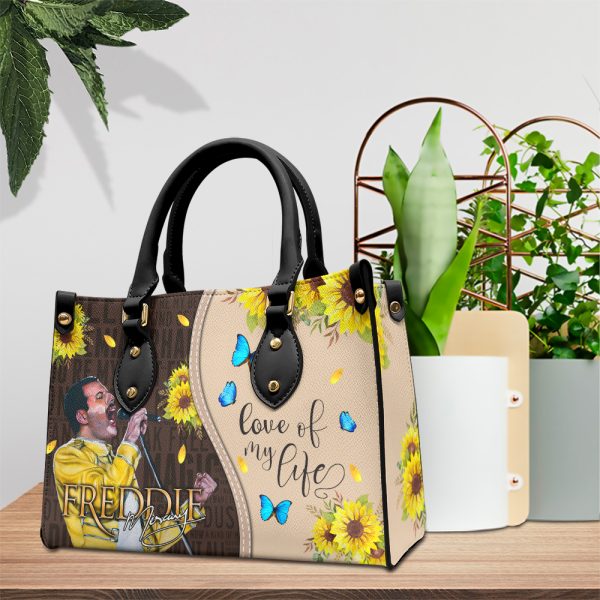Freddie Mercury Leather HandBag - MAITM 10155