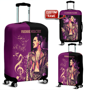 Personalized Freddie Mercury Luggage Cover - ANHNV 6207