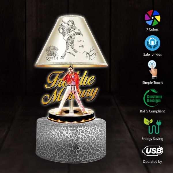 Freddie Mercury Printed Night Light – MAITM 10215