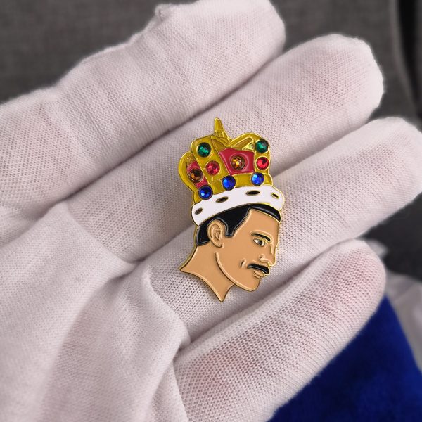 Freddie Mercury Soft Enamel Pin Badge - MAITM DROP069