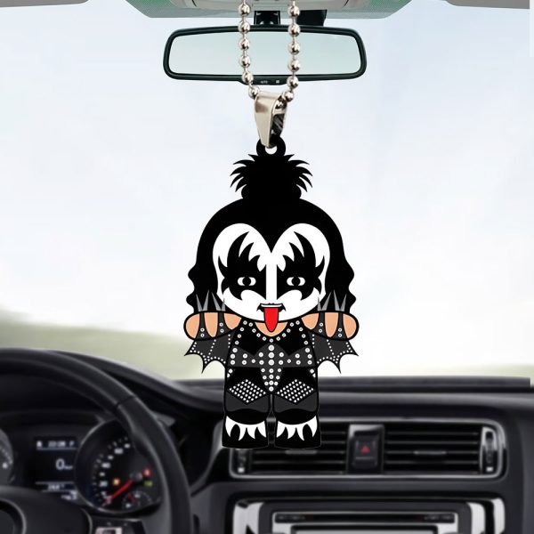 Kiss Band Custom Shape 2-sided Acrylic Car Ornament – GNE NEW100