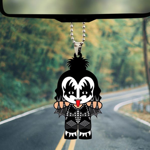 Kiss Band Custom Shape 2-sided Acrylic Car Ornament – GNE NEW100