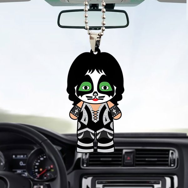 Kiss Band Custom Shape 2-sided Acrylic Car Ornament – GNE NEW101