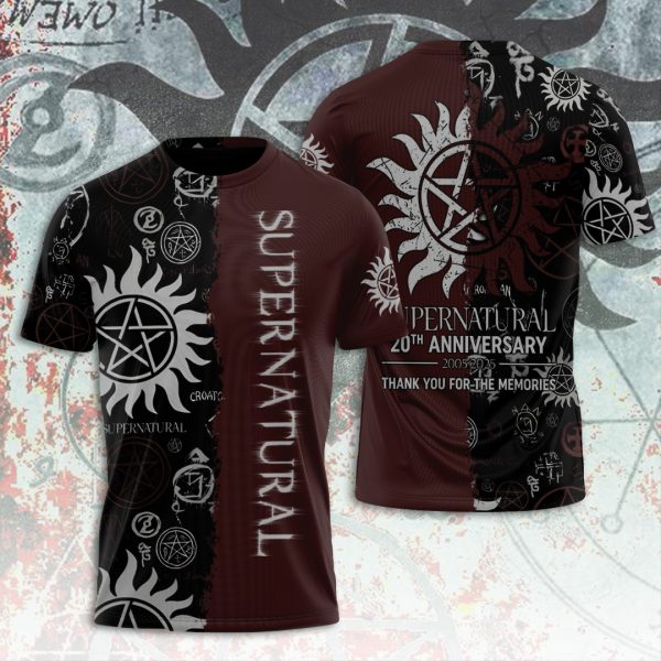 Supernatural 3D T-Shirt - GNE NEW88
