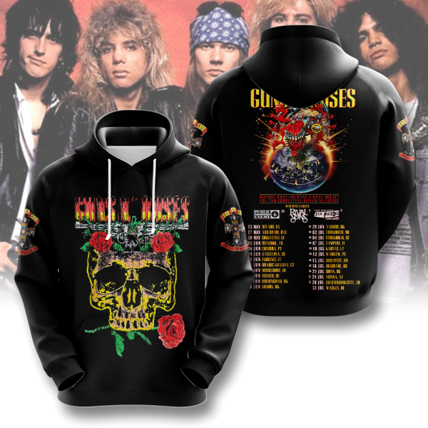 Guns N' Roses 3D Apparel - ANHNV 6224