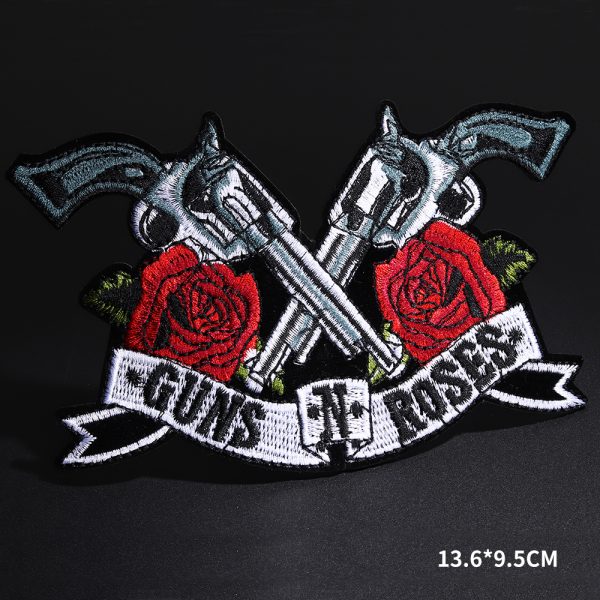 Guns N' Roses Iron-On Embroidery Patch - MAITM DROP074