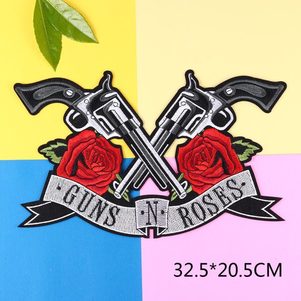 Guns N' Roses Iron-On Embroidery Patch - MAITM DROP074