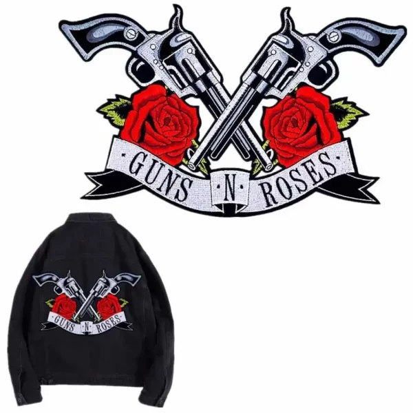 Guns N' Roses Iron-On Embroidery Patch - MAITM DROP074
