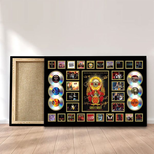 Guns N' Roses Rectangle Canvas With Inner Frame - TANTN 11338