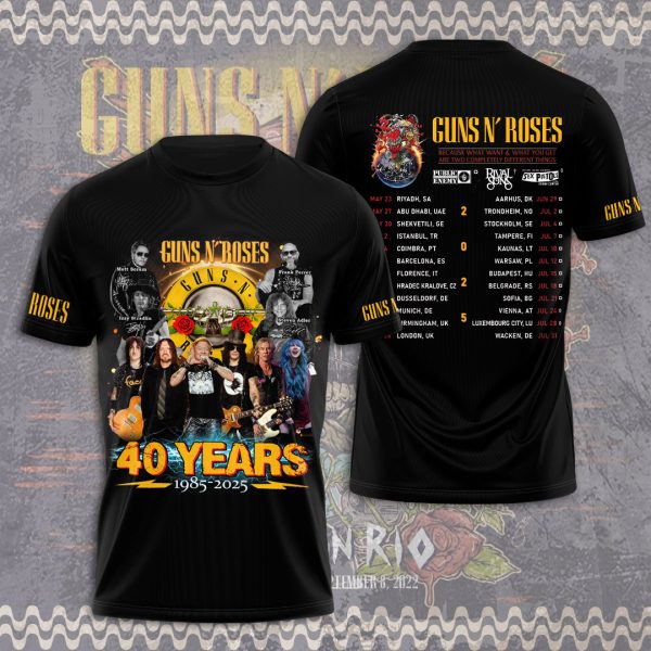 Guns N' Roses 3D Apparel - MAITM 10349