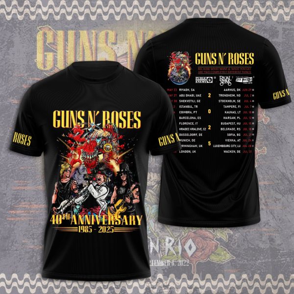 Guns N' Roses 3D Apparel - MAITM 10350