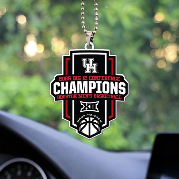 Houston Cougars Men's Basketball Custom Shape 2-sided Acrylic Car Ornament – MAITM 10119