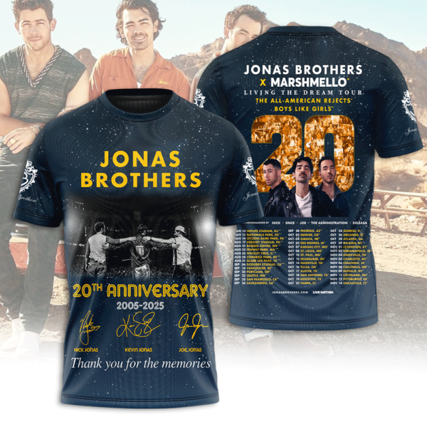 Jonas Brothers 3D Apparel - ANHNV 9425