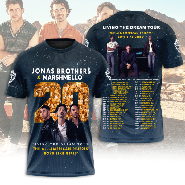 Jonas Brothers 3D Apparel - ANHNV 9426