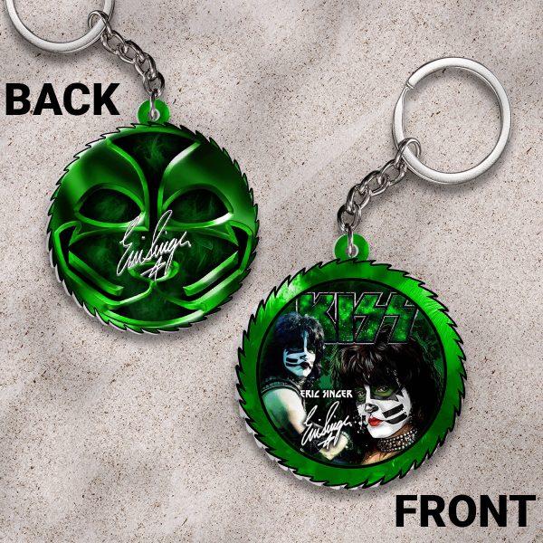 Kiss Band Custom Shape 2-sided Keychain – HOATT 9163