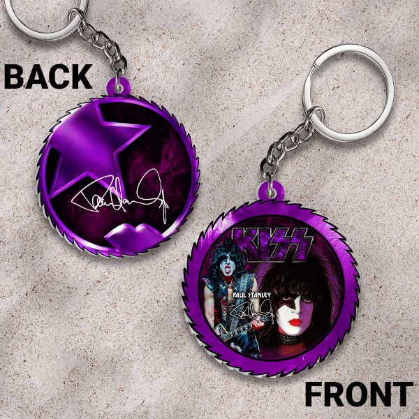 Kiss Band Custom Shape 2-sided Keychain – HOATT 9164