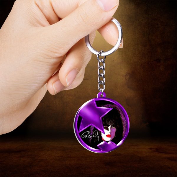 Kiss Band Custom Shape 2-sided Keychain - HOATT 9239
