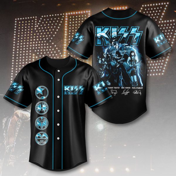 Kiss Band Baseball Jersey - HOATT 9117