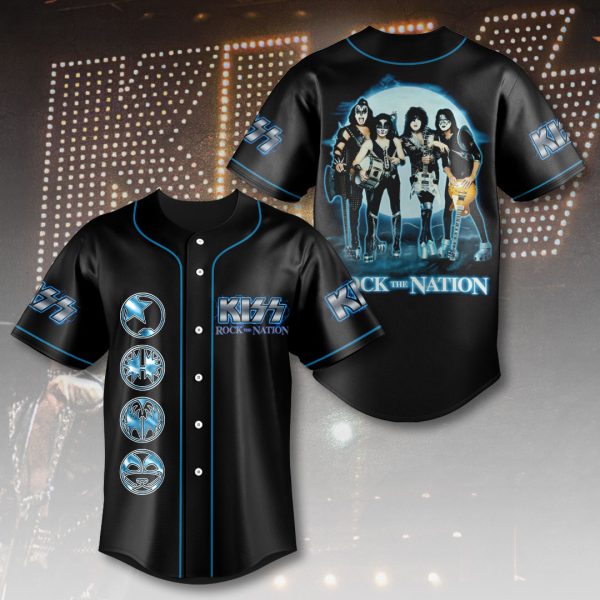 Kiss Band Baseball Jersey - HOATT 9126
