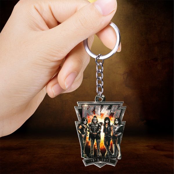 Kiss Band Custom Shape 2-sided Keychain – HOATT 9154