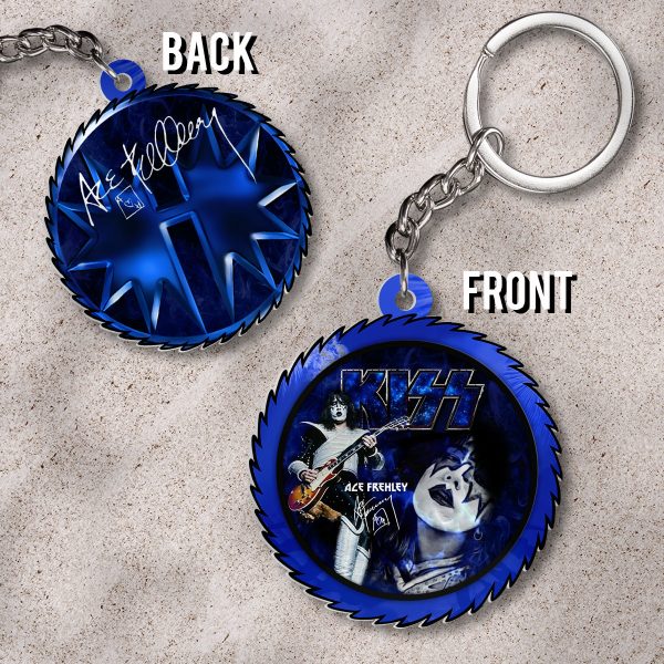Kiss Band Custom Shape 2-sided Keychain – HOATT 9158