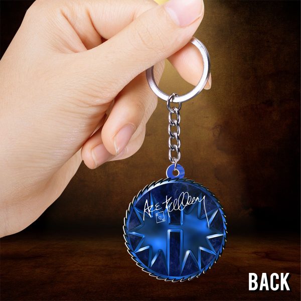 Kiss Band Custom Shape 2-sided Keychain – HOATT 9158