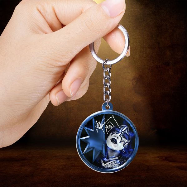 Kiss Band Custom Shape 2-sided Keychain - HOATT 9242