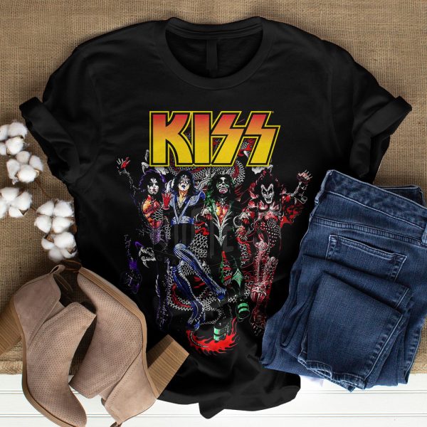 Kiss Band 3D T-Shirt – GNE 2862