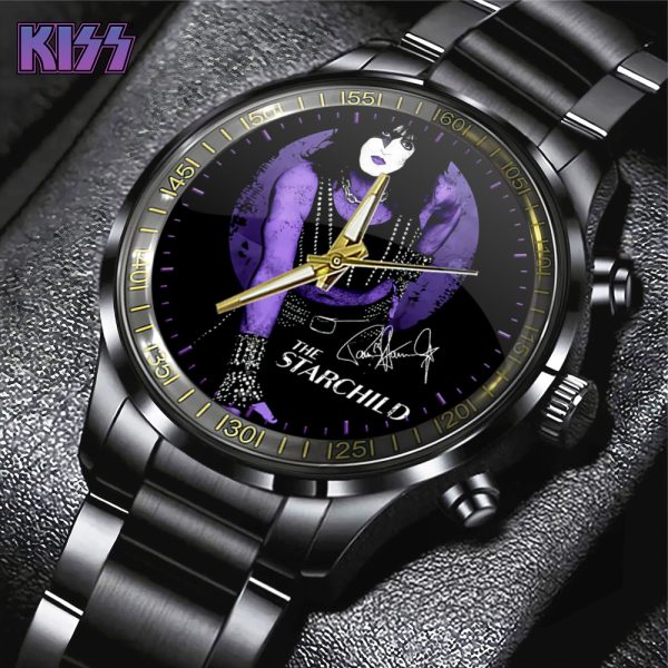 Kiss Band Black Stainless Steel Watch - GNE 2875